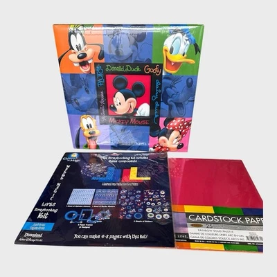 Álbum de fotos de memoria de los amigos de Mickey Mouse de Disney álbum de recortes kit adicional Foto 1 de 3