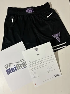 Julie Vanloo Golden State Valkyries Nike Game Used Shorts WNBA Worn 1st Game - Picture 1 of 15