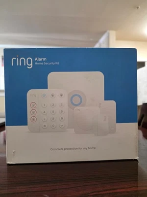 Ring 2nd Gen 4K11SZ-0EN0 Wireless Alarm Home Security Kit - 5 Piece NEW Open Box - Image 1 of 4