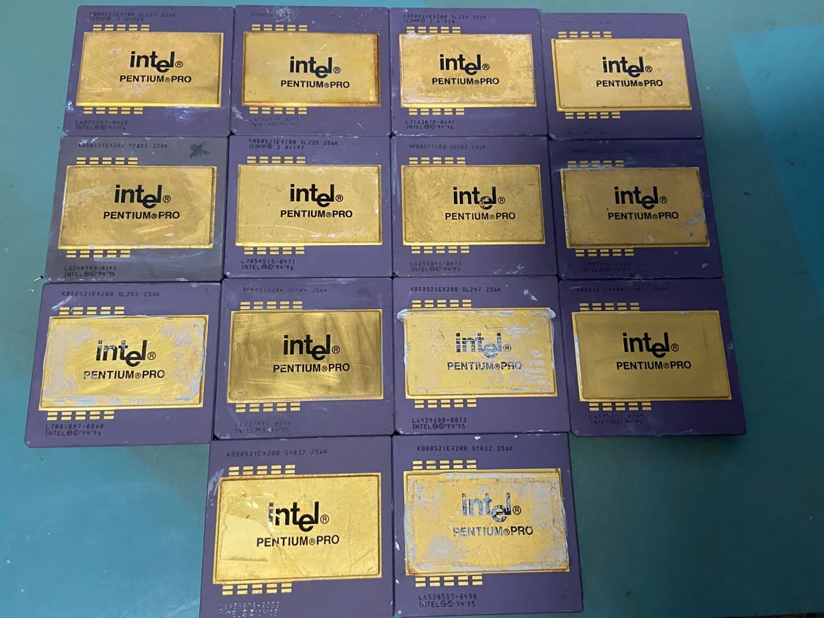 Intel Pentium Pro プロセッサー　3個セット Intel Pentium Pro プロセッサー 3個セット Amazon | INTEL - INTEL
