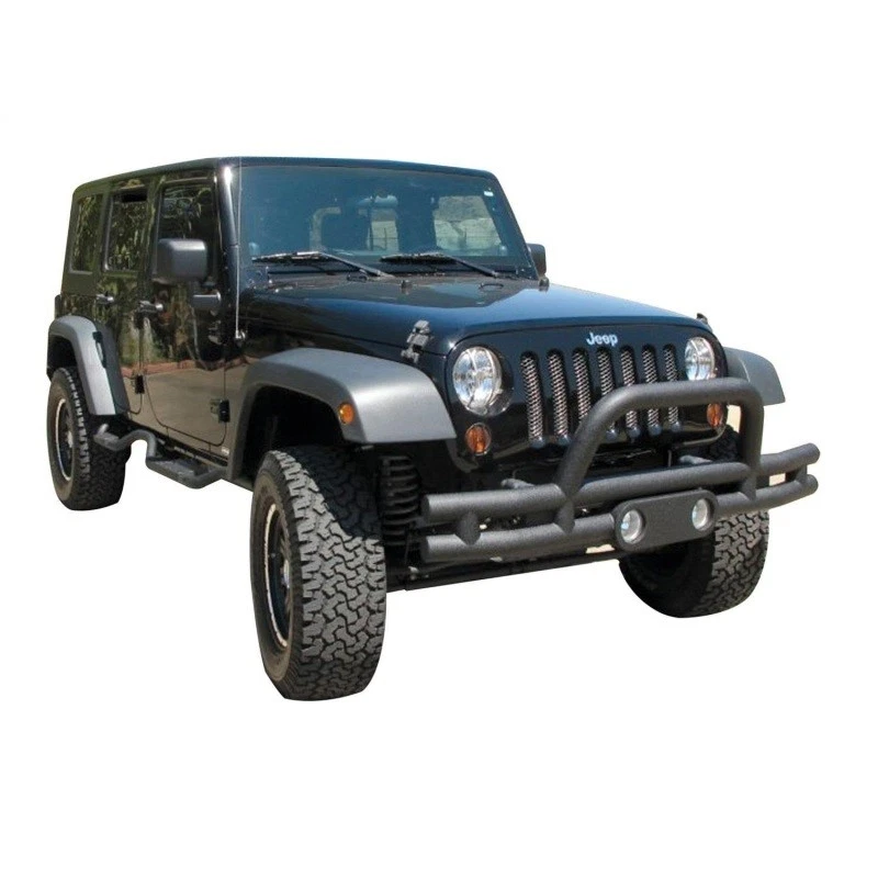 Parachoques de doble tubo Rampage 88625 - se adapta a Jeep Wrangler 2007-2018 Foto 1 de 4