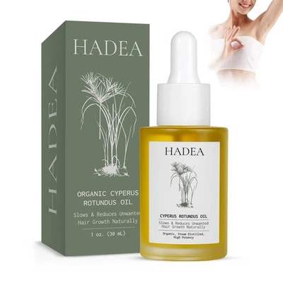 Aceite Cyperus Rotundus reduce el crecimiento del cabello | Inhibidor del cabello 100 % orgánico 30 ml EE. UU.~ Foto 1 de 4