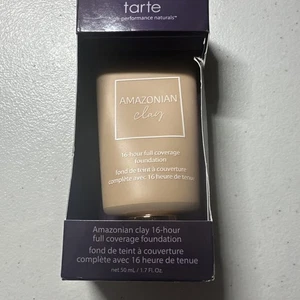 Tarte Amazonian Clay 16Hr Full Coverage Foundation 32N Medium Neutral Full Size - Picture 1 of 4