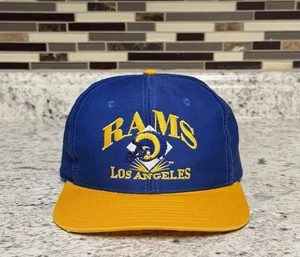 Vintage NFL Snapback-Mütze "Los Angeles Rams" blau & gold bestickt - Bild 1 von 5