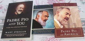 Lot 3 Padre Pio & America Rega Padre Pio and You O'Regan Healing Prayers Booklet - Picture 1 of 7
