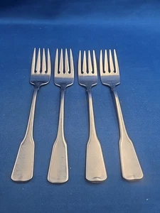 Lot of 4 Oneida AMERICAN COLONIAL Stainless Salad Forks 6 1/2" - Picture 1 of 7