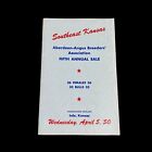 1950 Aberdeen Angus Breeders Association Sale Catalog Southeast Kansas Cattle