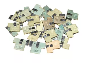 28x Set Maglione Vintage 127-220 Volt per Apparecchio Tensione di Commutazione anni '30-1950 - Foto 1 di 2