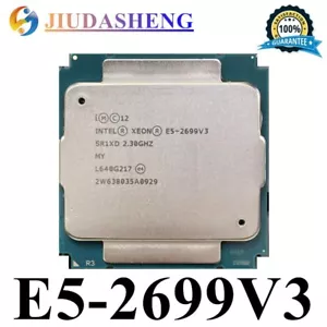 INTEL XEON E5-2699 V3 SR1XD 2.30GHz 45MB LGA2011-3 18-CORE CPU PROCESSOR - Picture 1 of 3