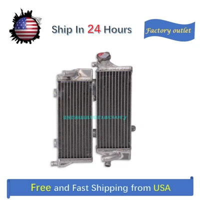All Aluminum Motorcycle Radiator For KTM 2010-2014 150 250 350 XC Left&Right - Изображение 1 из 4