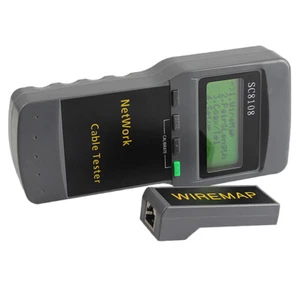 SC8108 Netzwerkkabeltester Messgerät 5E/6E LAN Längenmessung - Bild 1 von 7