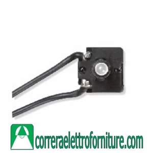 Urmet 10291/230.B lampada led per meccanismi colore bianco con cavi 230V - Imagen 1 de 1