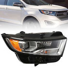Right Passenger Side Headlight for 15-18 Ford Edge SE Titanium Halogen Head Lamp
