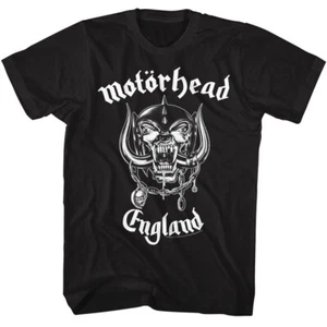 Camiseta para hombre Motorhead Mascot England Tour Rock Band Merch - Imagen 1 de 5