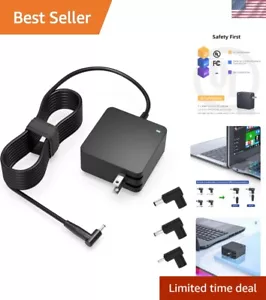 Lightweight & Scratch-Resistant Asus Charger - 65W with 4 Detachable Connectors - Picture 1 of 8