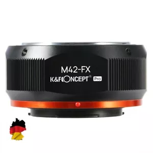 Adaptador K&F PRO, M42 objetivos a Fujifilm DSLR, Fuji X mount, X-Pro2, X-E1 - Imagen 1 de 10