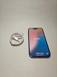 Apple iPhone 16 128gb Ultramarine Blue Unlocked - 100% 🔋 - Next Day Delivery! - Zdjęcie 1 z 6