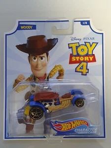 HW DIE CAST HOT WHEELS CHARACTER CARS TOY STORY 4 : WOODY SEALED - Imagen 1 de 1