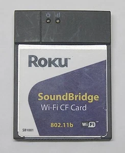 ROKU SOUNDBRIGE WIFI CARD 802.11B USI CF-B-AG-01- SB1001 - Picture 1 of 4