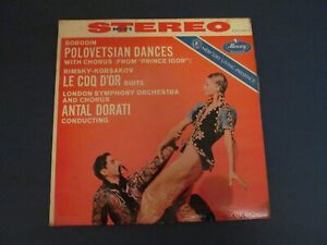 Borodin POLOVETSIAN DANCES LP Record Mercury Living Presence STEREO Antal Dorati