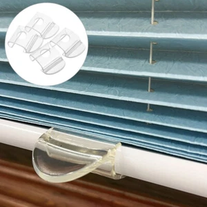 4pcs Clear Mini Plastic Roller Cordless Blind Handles Transparent Shades Handle - Picture 1 of 12