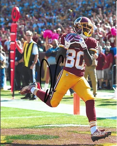 Washington Redskins JAMISON CROWDER Signed Autographed Football Photo COA - Picture 1 of 1