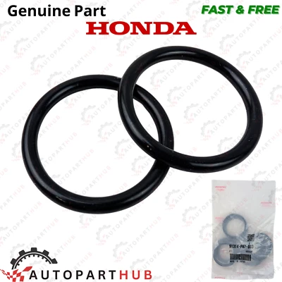 Genuine Honda Coolant Connecting Pipe O-Ring 31.2 X 4.1 OEM 91314-PH7-003 2pcs - Image 1 of 4