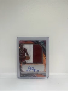 2024-25 Bowman University Best - Jumbo Relic Patch Auto Derrion Reid Orange /25 - Picture 1 of 2