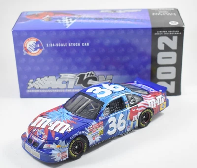 Ken Schrader #36 M&M's 4th of July 2002 Action 1/24 IOB - Image 1 of 4