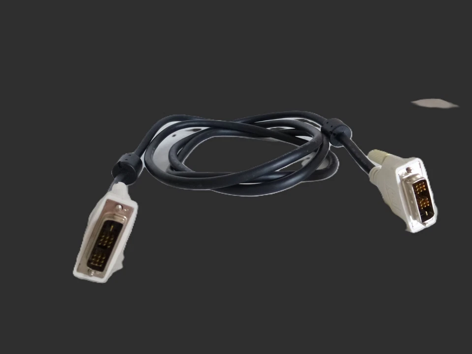 1,8m DVI Kabel | DVI-D Single Link 18+1 Pin | Full HD 1080p | PC Monitor Beamer - Bild 1 von 1