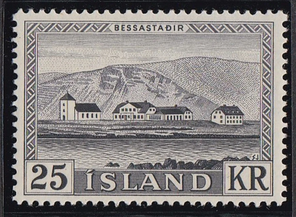 ILANDIA 1957 MNH RESIDENCIA PRESIDENTES BESASTADIR Foto 1 de 1