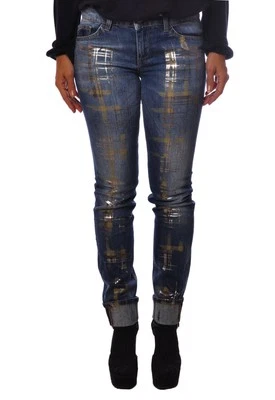 Narrow leg jeans for Woman LIU.JO  Color Medium blue - Image 1 of 3