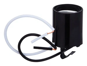 Jandorf 60540 250V 660W Medium E26 Base Phenolic Socket with 18 AWG Wire Leads - Picture 1 of 2