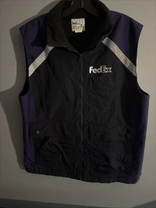 FedEx Designed By Stan Herman VF Image Insulated Work Vest RG/Large Reflective - Picture 1 of 4