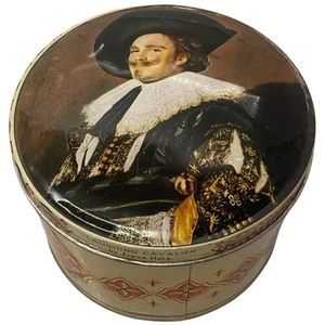 Laughing Cavalier by Frans Hals 4.25" House of York Toffee Confectionary Tin Box - Picture 1 of 5