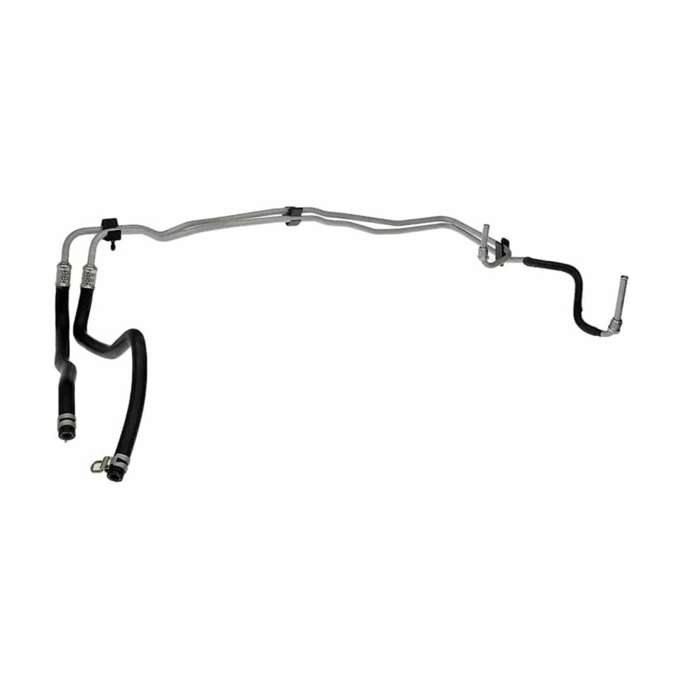 For Mercury Milan 2006-2009 Transmission Oil Cooler | Clamp End 1 | Steel Hose Foto 1 de 4