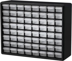 Storage Organizer Cabinet Plastic Parts Hardware Container Toy Bin 64-Drawer - Picture 1 of 16