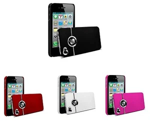Pour Iphone 4 4s Etui Silver Line Serie Couleur au choix + Film De Protection - Photo 1 sur 6