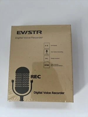 16GB Digital Voice Recorder Voice Activated Recorder with Playback, USB Charger - Image 1 of 4