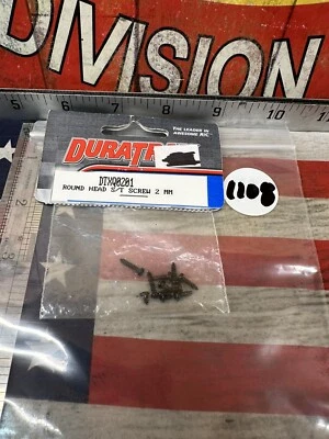 DuraTrax DTXQ0201: Round Head S/T Screw {2mm} NewInPack USA Shipped - Image 1 of 4