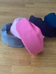 Fabric Headbands for Women Girls, velvet Solid Cute Hair Band Girls (5-pieces) - Picture 1 of 2