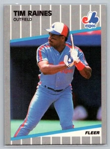 1989 Fleer Tim Raines #391 - Picture 1 of 2