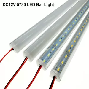 5Pcs/lot Wall Corner LED Bar Light DC 12V 50cm SMD 5730 Rigid LED Strip Light - Picture 1 of 5