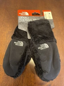 The North Face Girl Denali Thermal Mitt Size Medium TNF Black - Picture 1 of 7