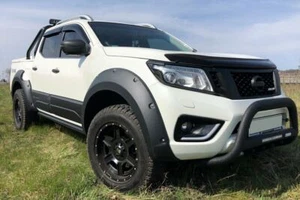 Wheel Arch Fender Flare Extensions Inc AdBlue Fits Nissan Navara NP300 2015-2020 - Picture 1 of 9