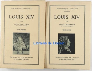 Louis XIV 2 tomes Louis Bertrand 1928 - Imagen 1 de 5