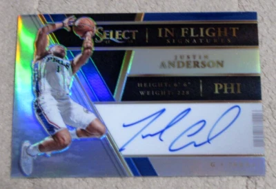 Select In Flight Signatures 2017-18 #IFJA Justin Anderson automático/199 Foto 1 de 2