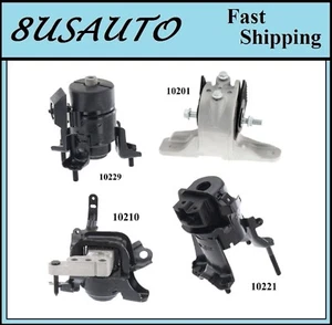 4PCS MOTOR & TRANS MOUNT FIT LEXUS RX350H 2.5L 2023-2024, RX450H+ 2.5L 2024 - Picture 1 of 6