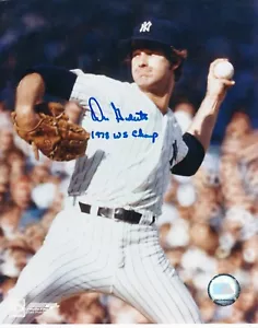 DON GULLETT NEW YORK YANKEES 1978 WS CHAMP ACTION SIGNED 8x10 - Picture 1 of 1