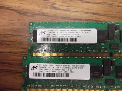 2x1GB DDR2 3200 RAM 400MHz - Image 1 of 4